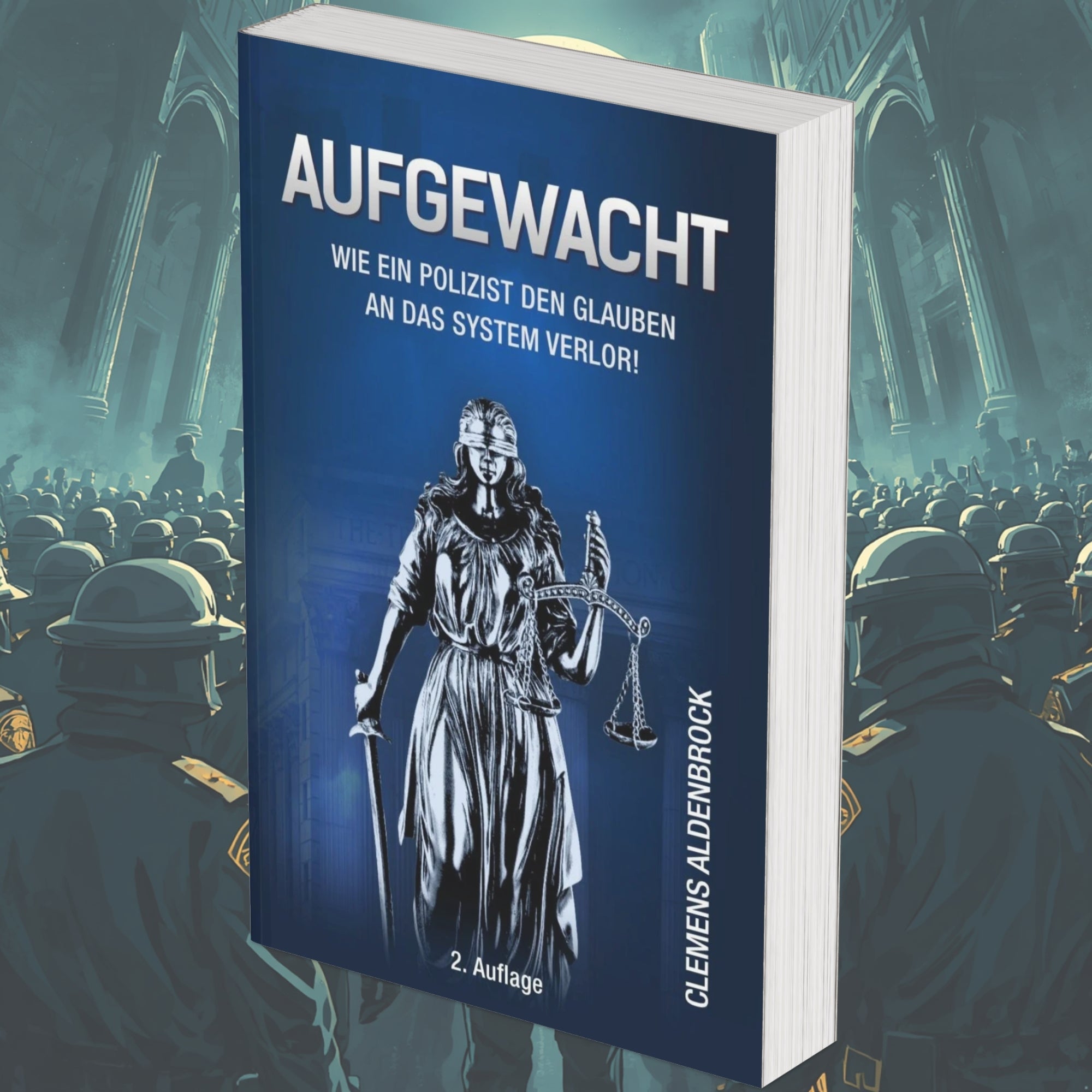 Aufgewacht – Wie ein Polizist den Glauben an das System verlor – Taschenbuch Cover